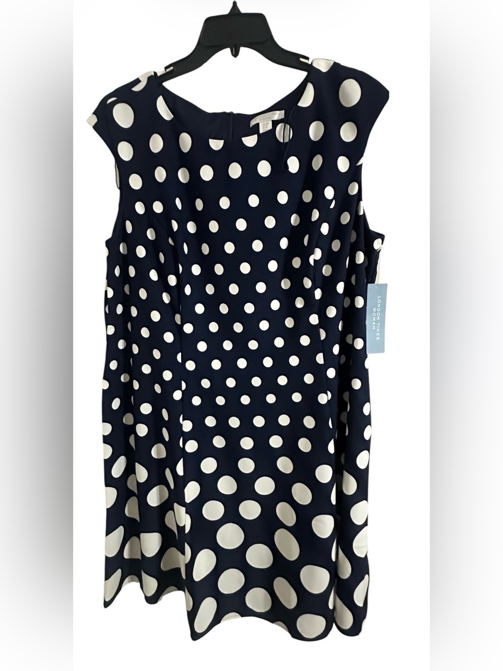 London Times Plus Size  Cap Sleeve Fit & Flare Dress